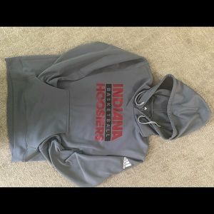 Adidas medium men’s grey hoodie